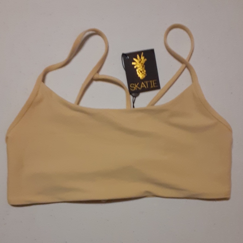Skatie Nude Swim Top